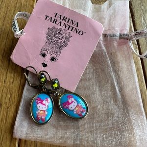 Tarina Tarantino Pinkhead Earrings; Early 2000s style